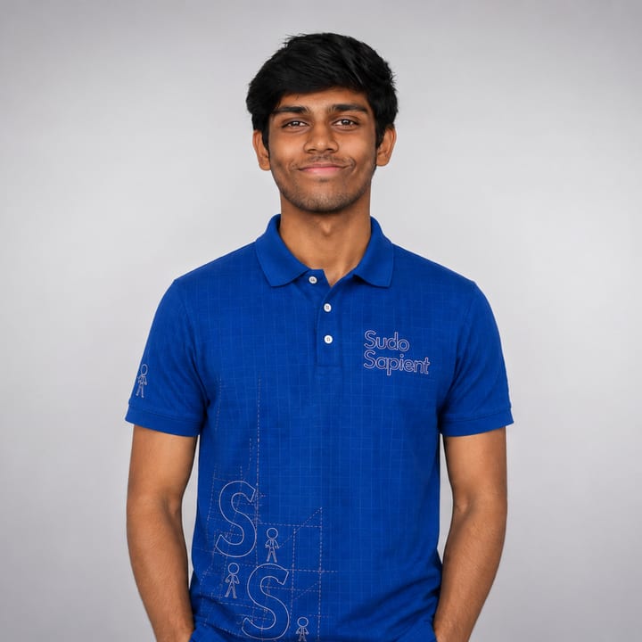 Deepak Kumaran, Senior Developer at Sudo Sapient